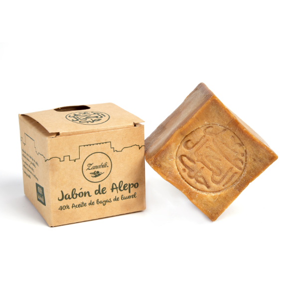Jabón de Alepo Tradicional 40% Laurel - imagen 2
